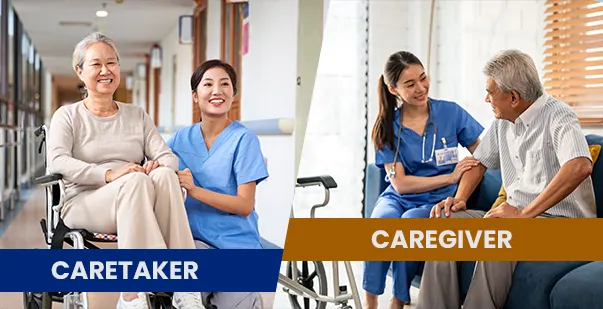 Caretaker vs Caregiver Key Differences